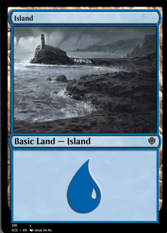 Island (338) [Starter Commander Decks] | Gear Gaming Bentonville