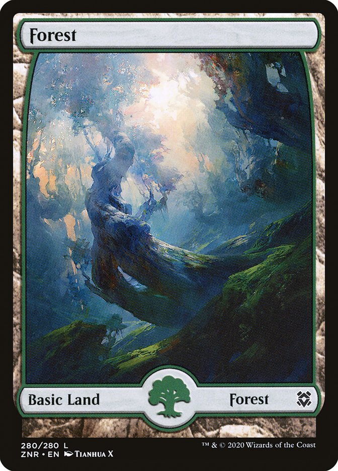 Forest (280) [Zendikar Rising] | Gear Gaming Bentonville