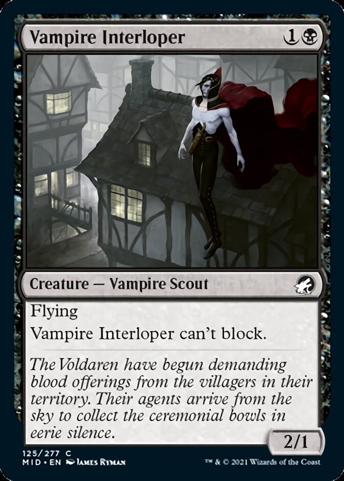 Vampire Interloper [Innistrad: Midnight Hunt] | Gear Gaming Bentonville