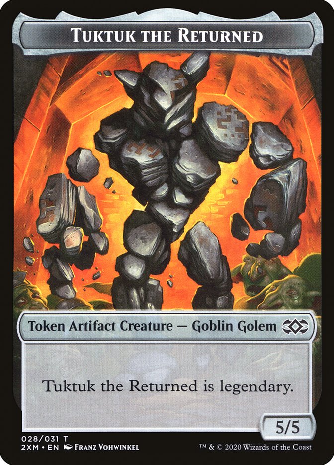 Tuktuk the Returned Token [Double Masters] | Gear Gaming Bentonville