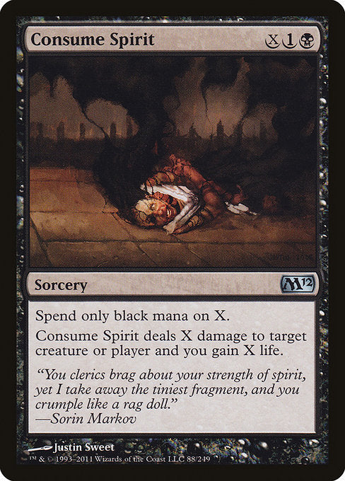 Consume Spirit [Magic 2012 (M12)] | Gear Gaming Bentonville