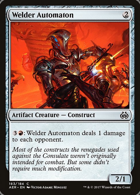 Welder Automaton [Aether Revolt] | Gear Gaming Bentonville