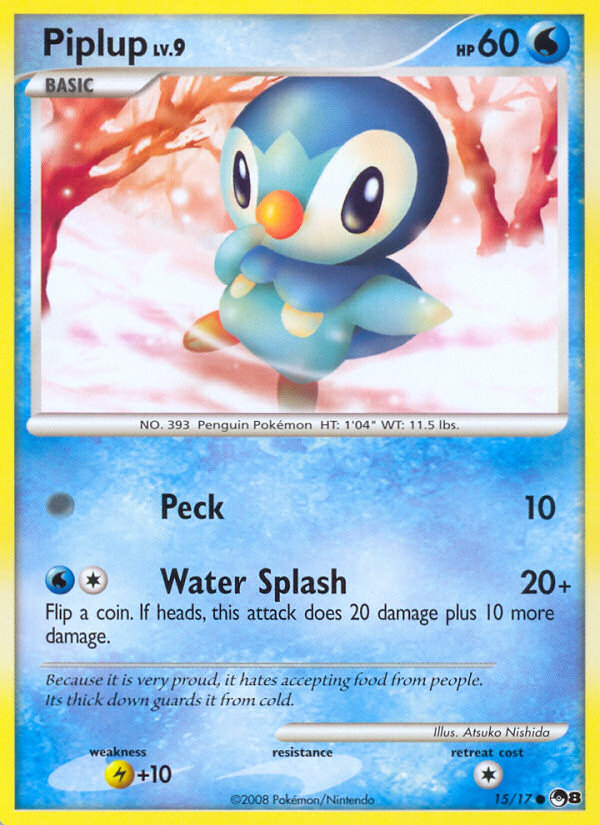 Piplup (15/17) [POP Series 8] | Gear Gaming Bentonville