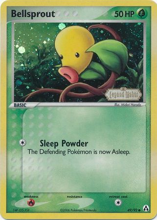 Bellsprout (49/92) (Stamped) [EX: Legend Maker] | Gear Gaming Bentonville