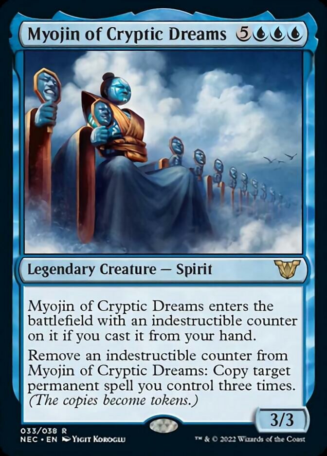 Myojin of Cryptic Dreams [Kamigawa: Neon Dynasty Commander] | Gear Gaming Bentonville