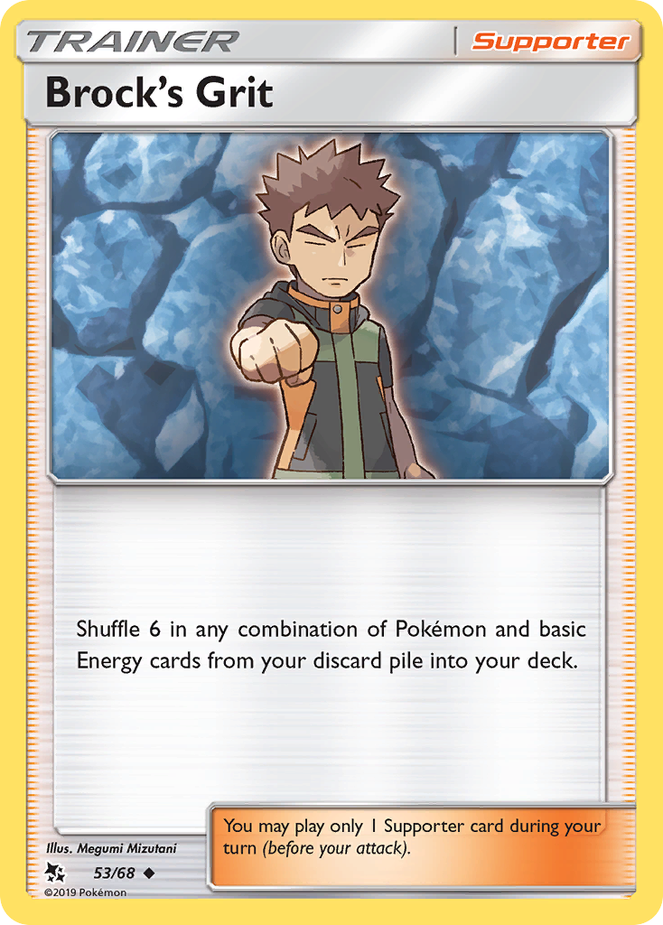 Brock's Grit (53/68) [Sun & Moon: Hidden Fates] | Gear Gaming Bentonville