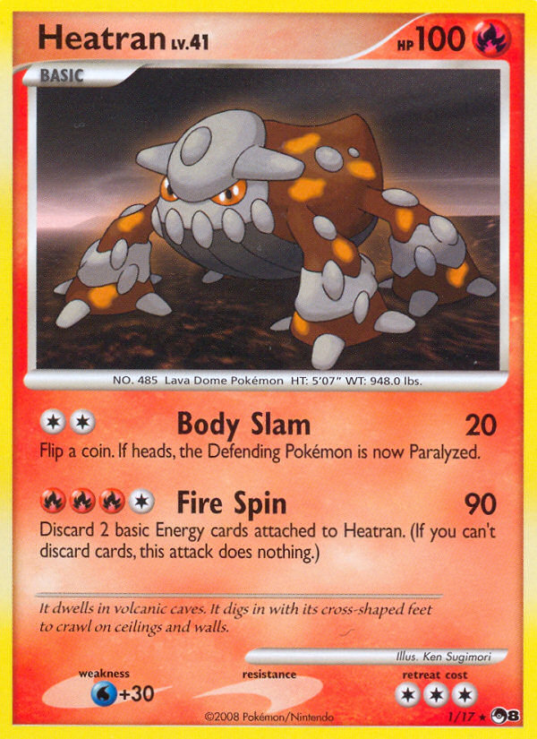 Heatran (1/17) [POP Series 8] | Gear Gaming Bentonville