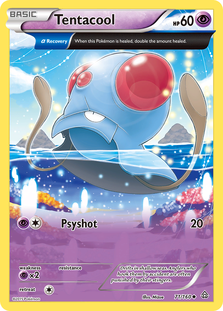 Tentacool (71/160) [XY: Primal Clash] | Gear Gaming Bentonville