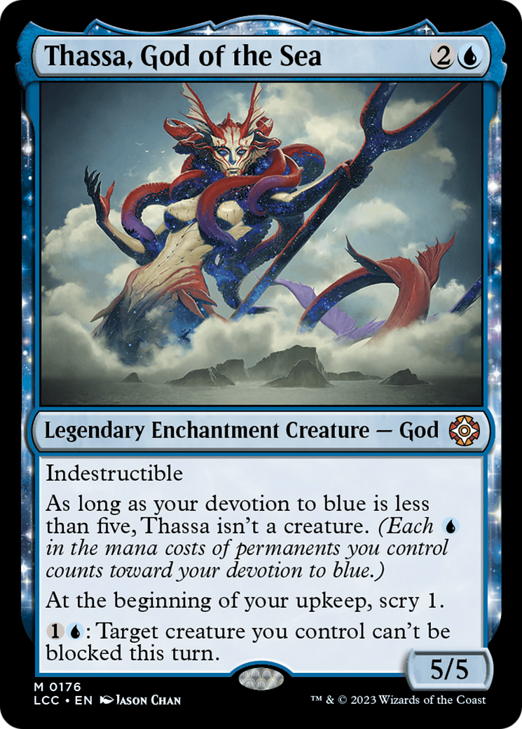 Thassa, God of the Sea [The Lost Caverns of Ixalan Commander] | Gear Gaming Bentonville