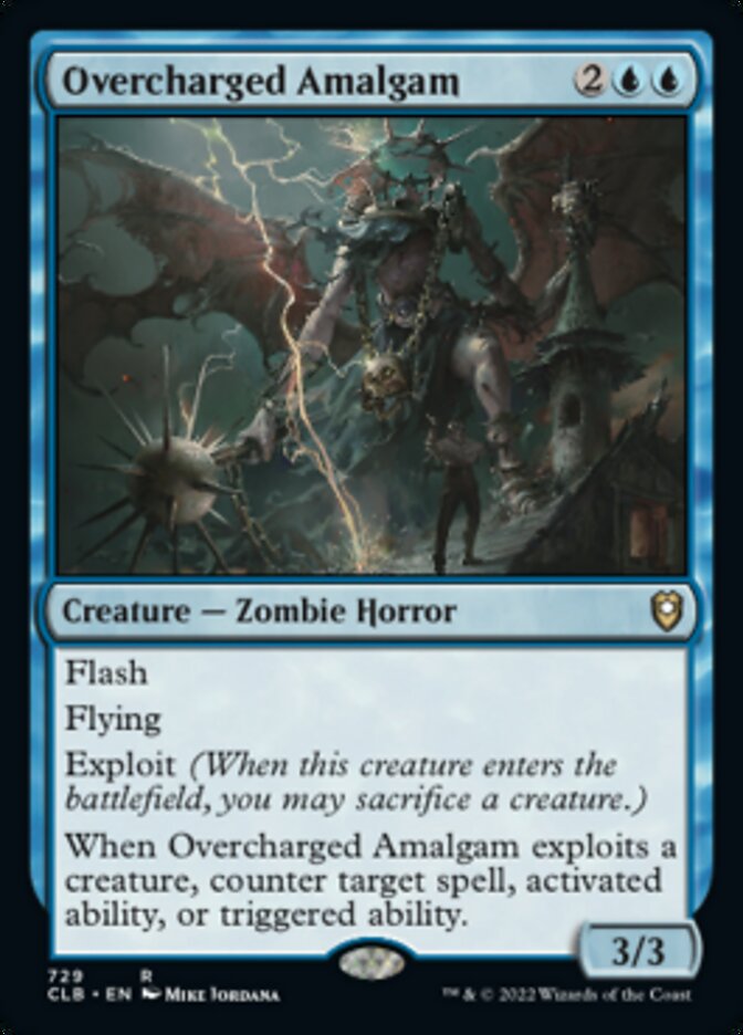 Overcharged Amalgam [Commander Legends: Battle for Baldur's Gate] | Gear Gaming Bentonville