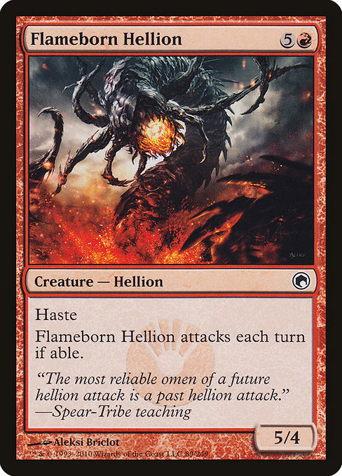 Flameborn Hellion [Scars of Mirrodin] | Gear Gaming Bentonville