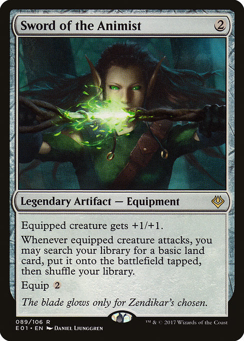 Sword of the Animist [Archenemy: Nicol Bolas] | Gear Gaming Bentonville