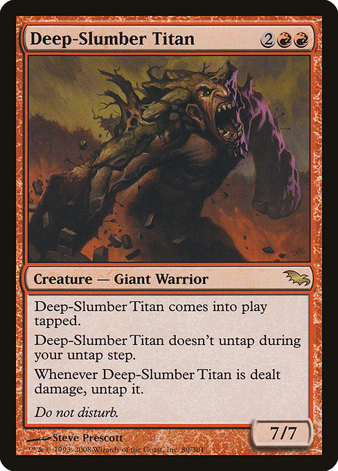 Deep-Slumber Titan [Shadowmoor] | Gear Gaming Bentonville