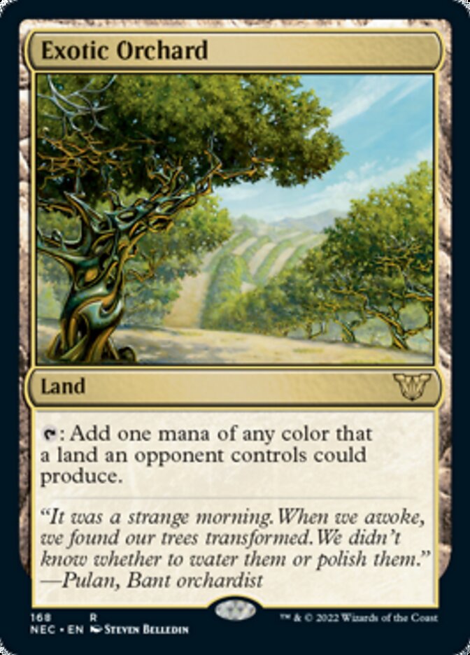Exotic Orchard [Kamigawa: Neon Dynasty Commander] | Gear Gaming Bentonville