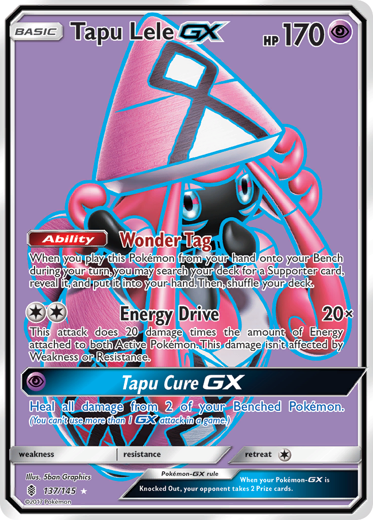 Tapu Lele GX (137/145) [Sun & Moon: Guardians Rising] | Gear Gaming Bentonville