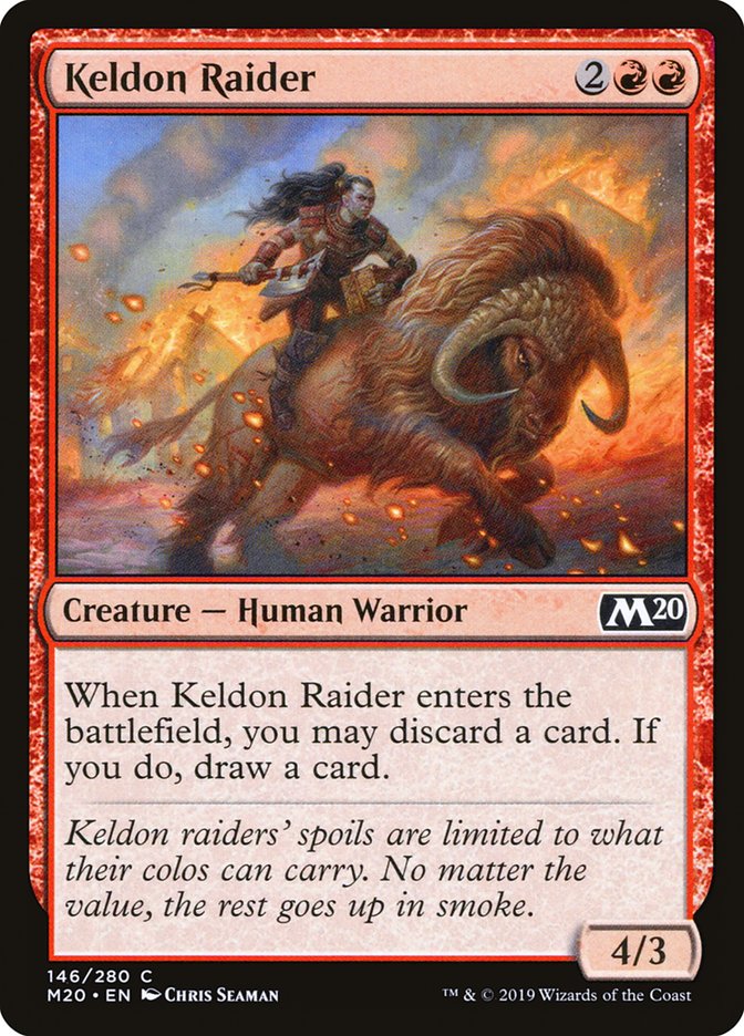 Keldon Raider [Core Set 2020] | Gear Gaming Bentonville