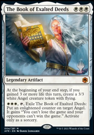 The Book of Exalted Deeds (Promo Pack) [Dungeons & Dragons: Adventures in the Forgotten Realms Promos] | Gear Gaming Bentonville