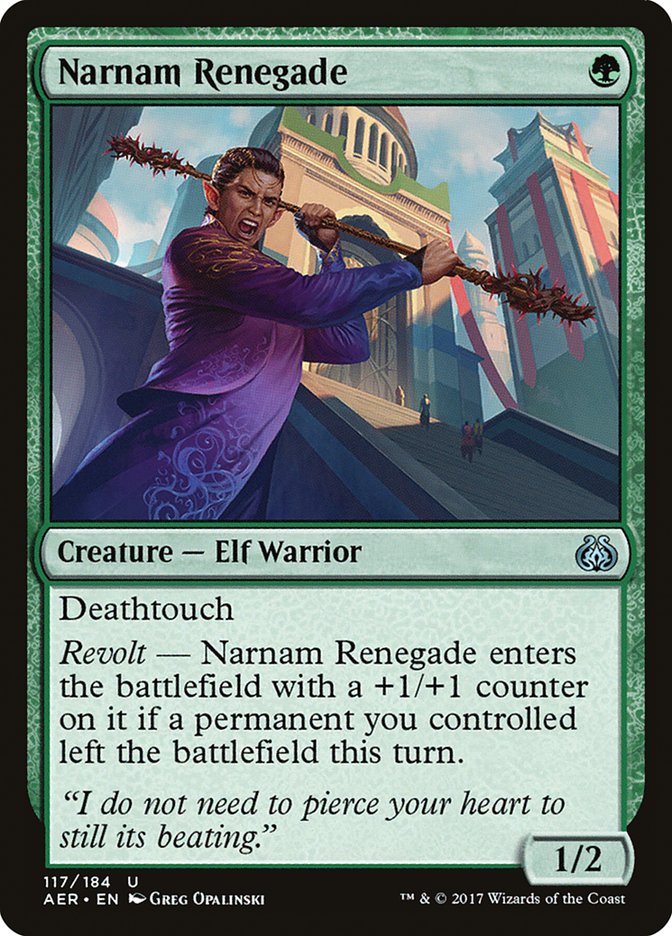 Narnam Renegade [Aether Revolt] | Gear Gaming Bentonville