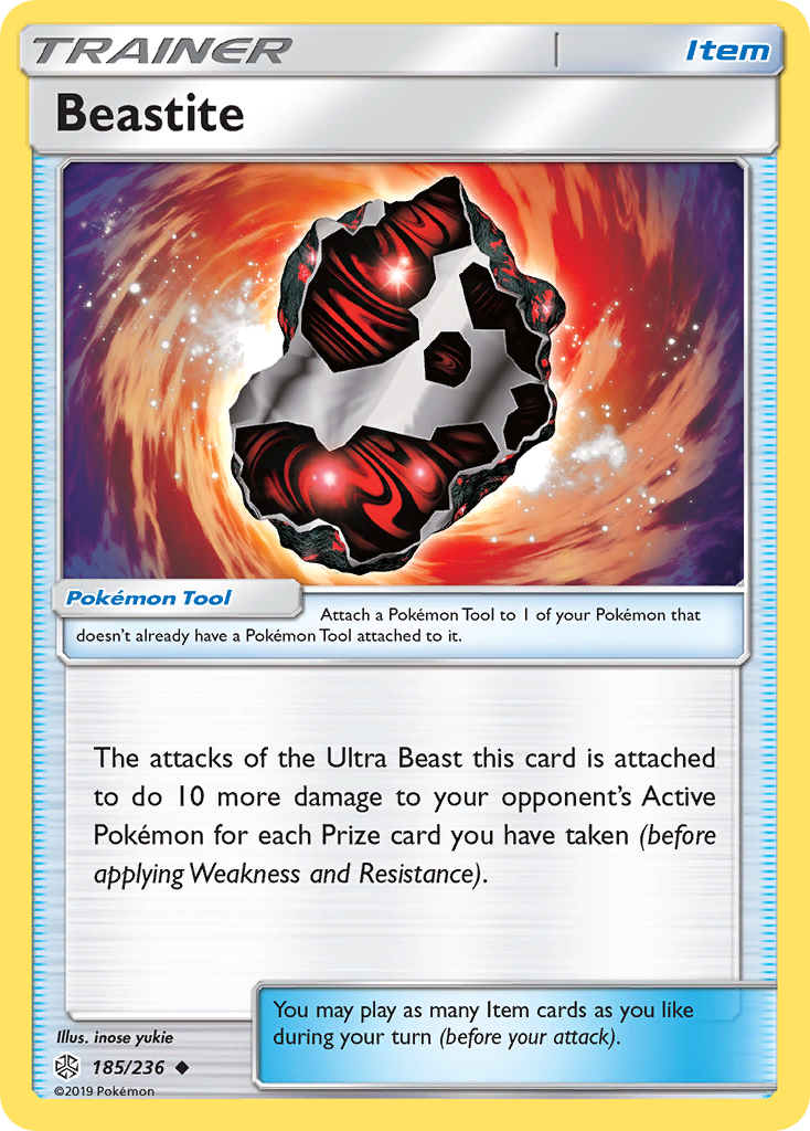 Beastite (185/236) [Sun & Moon: Cosmic Eclipse] | Gear Gaming Bentonville