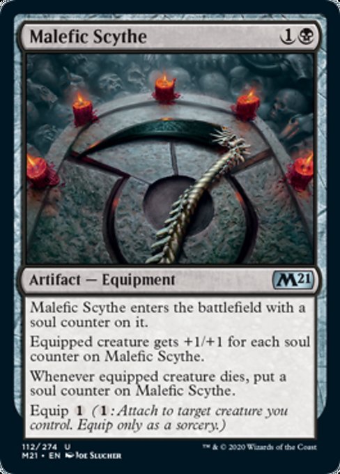 Malefic Scythe [Core Set 2021] | Gear Gaming Bentonville