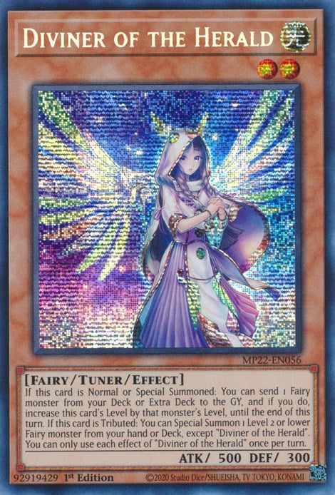 Diviner of the Herald [MP22-EN056] Prismatic Secret Rare | Gear Gaming Bentonville