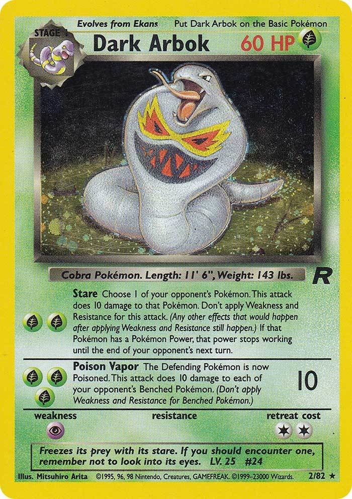 Dark Arbok (2/82) [Team Rocket Unlimited] | Gear Gaming Bentonville