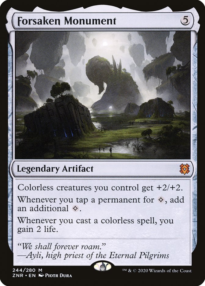 Forsaken Monument [Zendikar Rising] | Gear Gaming Bentonville