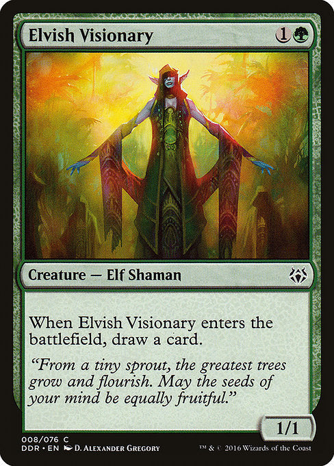 Elvish Visionary [Duel Decks: Nissa vs. Ob Nixilis] | Gear Gaming Bentonville