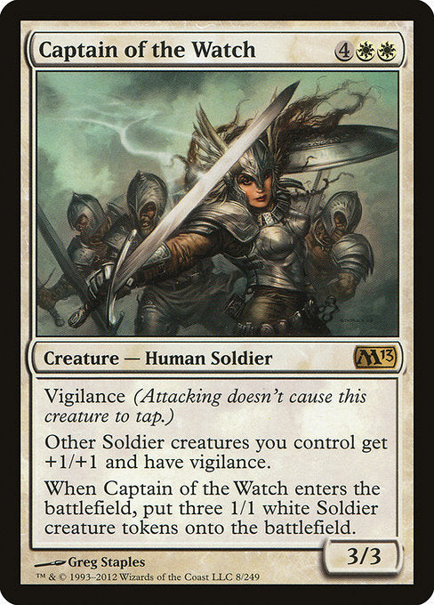 Captain of the Watch [Magic 2013 (M13)] | Gear Gaming Bentonville