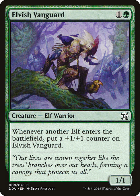 Elvish Vanguard [Duel Decks: Elves vs. Inventors] | Gear Gaming Bentonville