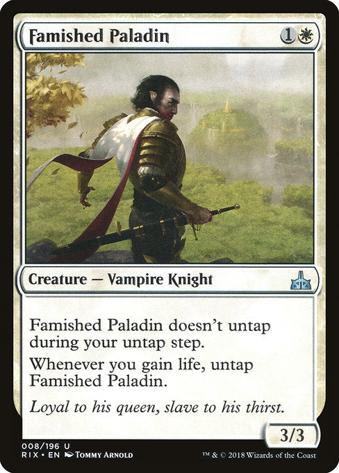 Famished Paladin [Rivals of Ixalan] | Gear Gaming Bentonville