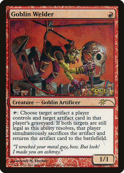 Goblin Welder [Judge Promos] | Gear Gaming Bentonville