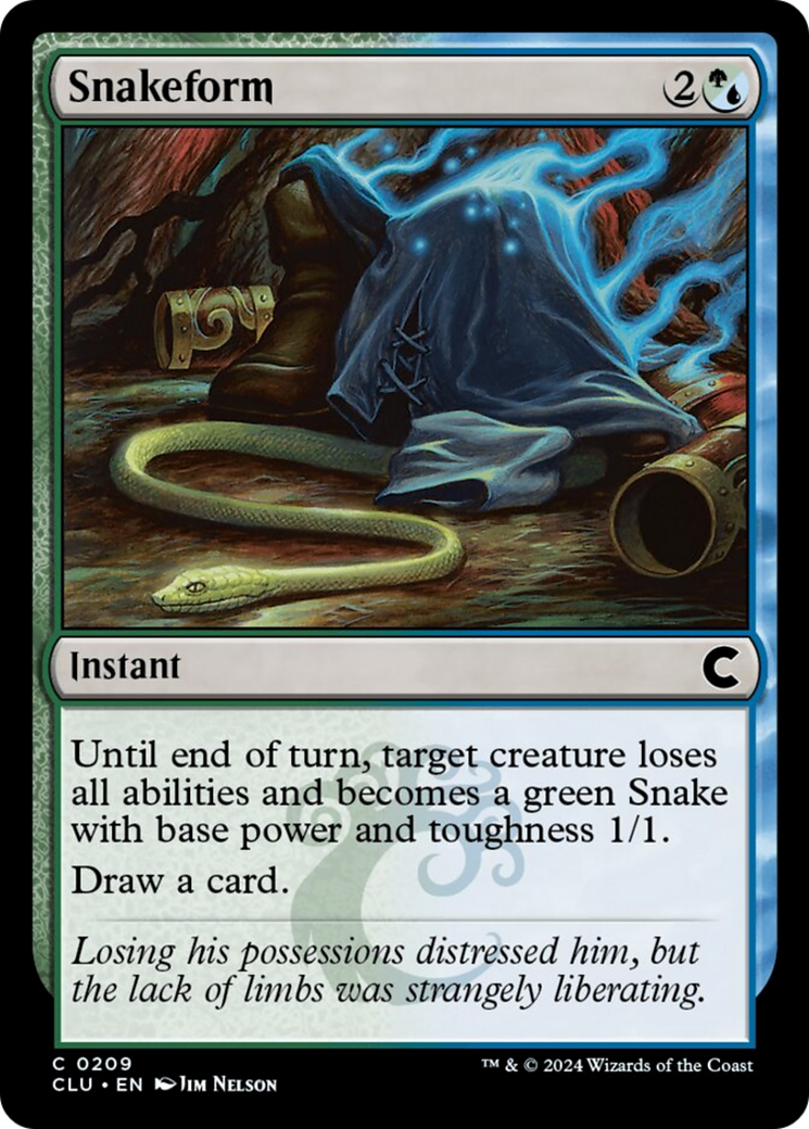 Snakeform [Ravnica: Clue Edition] | Gear Gaming Bentonville