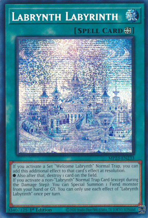 Labrynth Labyrinth [MP23-EN233] Prismatic Secret Rare | Gear Gaming Bentonville