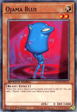 Ojama Blue [SGX1-ENC11] Common | Gear Gaming Bentonville