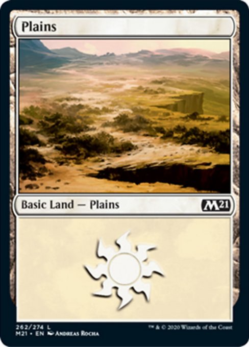 Plains (262) [Core Set 2021] | Gear Gaming Bentonville