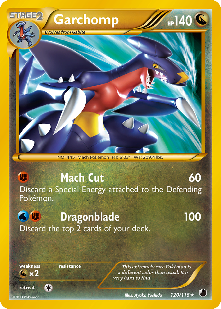 Garchomp (120/116) [Black & White: Plasma Freeze] | Gear Gaming Bentonville