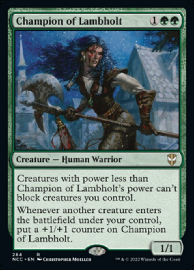 Champion of Lambholt [Streets of New Capenna Commander] | Gear Gaming Bentonville