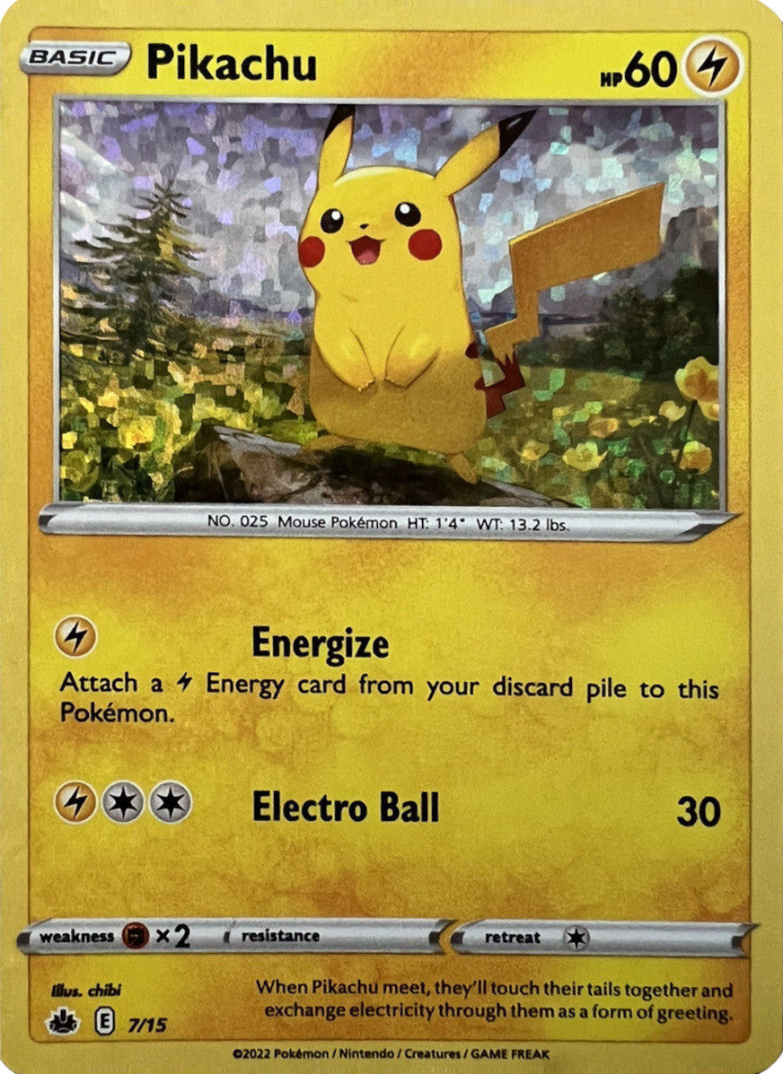 Pikachu (7/15) [McDonald's Promos: Match Battle] | Gear Gaming Bentonville