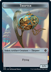 Elephant // Thopter Double-Sided Token [Starter Commander Decks] | Gear Gaming Bentonville