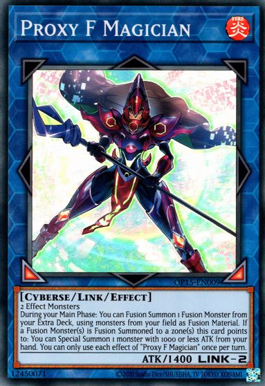 Proxy F Magician [OP15-EN009] Super Rare | Gear Gaming Bentonville