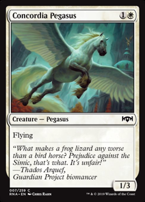 Concordia Pegasus [Ravnica Allegiance] | Gear Gaming Bentonville