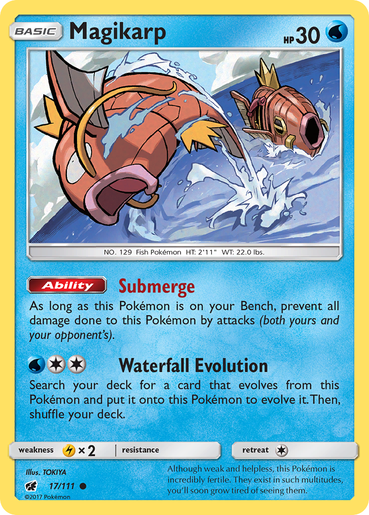 Magikarp (17/111) [Sun & Moon: Crimson Invasion] | Gear Gaming Bentonville