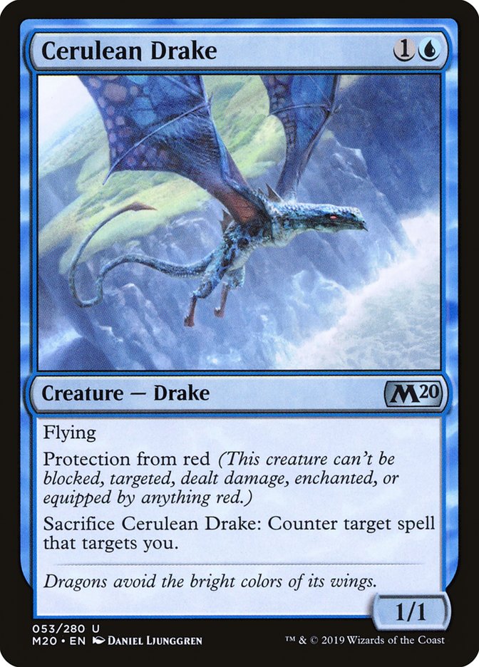 Cerulean Drake [Core Set 2020] | Gear Gaming Bentonville