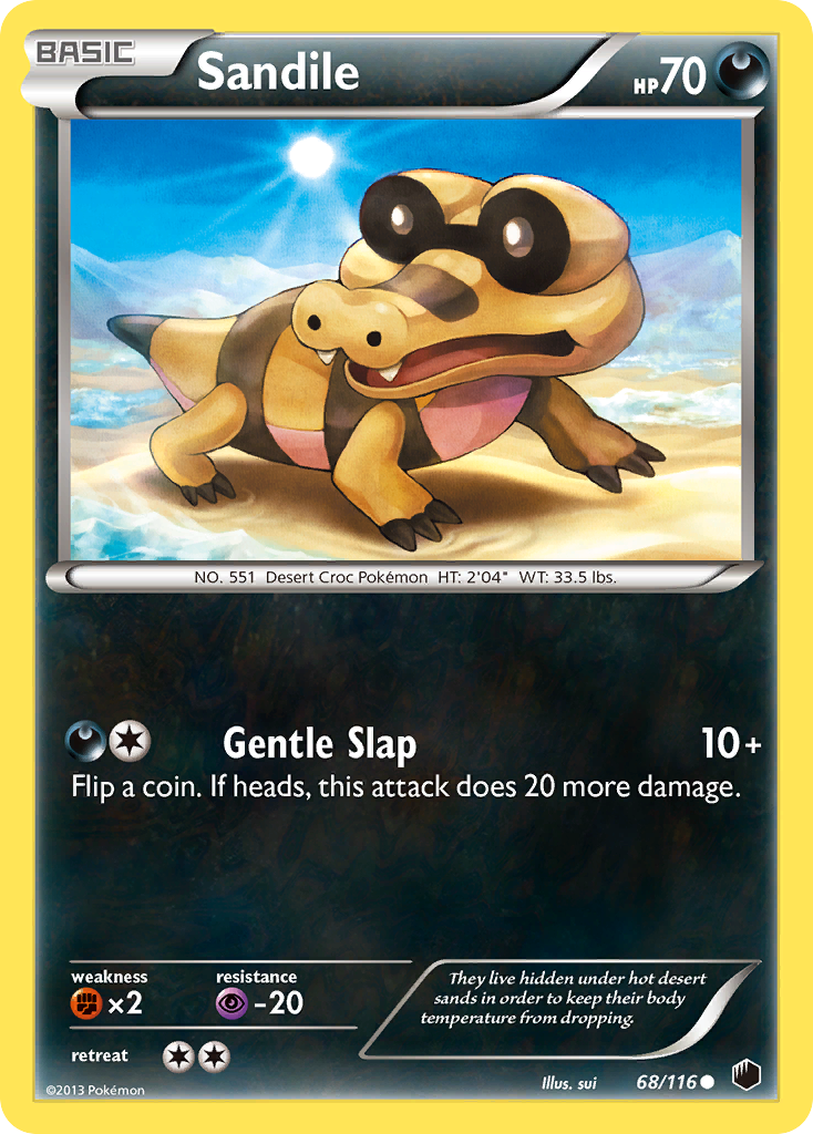 Sandile (68/116) [Black & White: Plasma Freeze] | Gear Gaming Bentonville