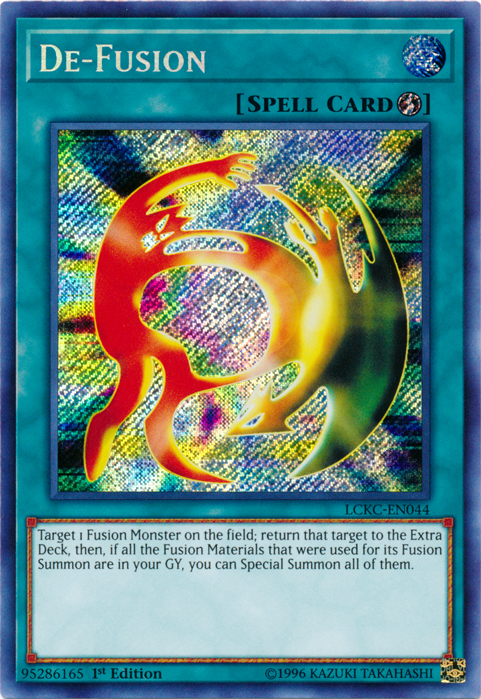 De-Fusion [LCKC-EN044] Secret Rare | Gear Gaming Bentonville