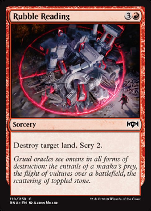 Rubble Reading [Ravnica Allegiance] | Gear Gaming Bentonville