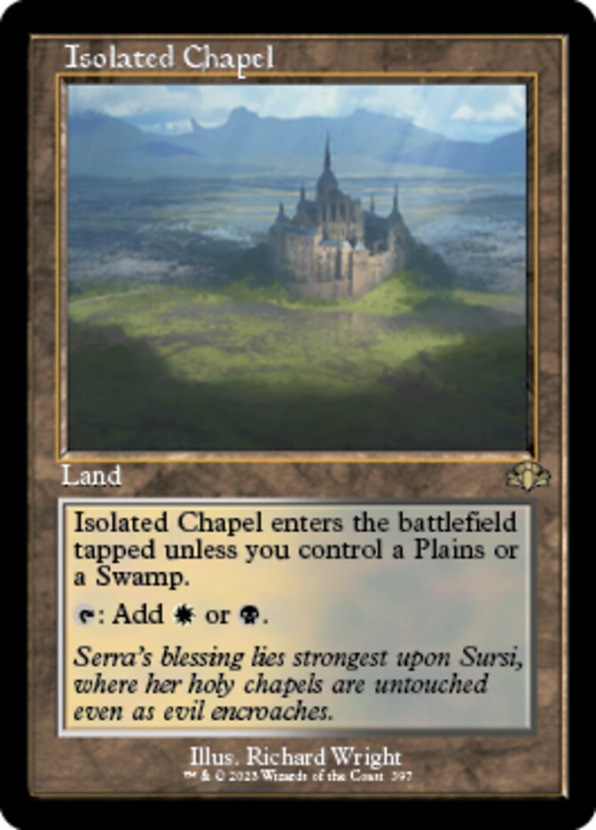 Isolated Chapel (Retro) [Dominaria Remastered] | Gear Gaming Bentonville