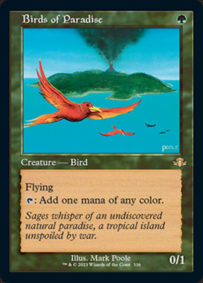 Birds of Paradise (Retro) [Dominaria Remastered] | Gear Gaming Bentonville