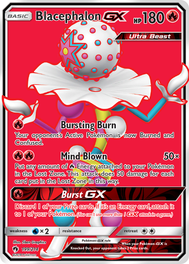 Blacephalon GX (199/214) [Sun & Moon: Lost Thunder] | Gear Gaming Bentonville